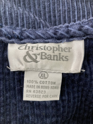 Christopher&Banks/ワンピース/ワンピース/ドレス/ネイビー/XL