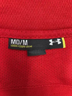 UNDER ARMOUR/アンダーアーマー/ジャージ/トラックジャケット/トップス/レッド/M
