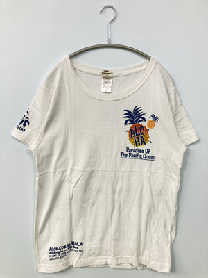 Hula Lani/Tシャツ/カットソー/トップス/ホワイト/LARGE