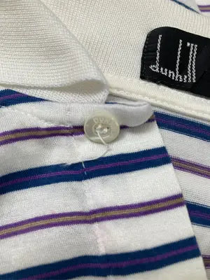 dunhill/ダンヒル/ポロシャツ/トップス/ホワイト/40” 102cm