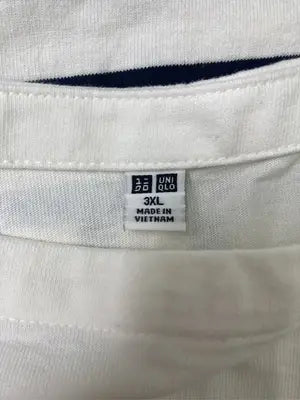 UNIQLO/ユニクロ/Tシャツ/カットソー/トップス/ホワイト/3XL