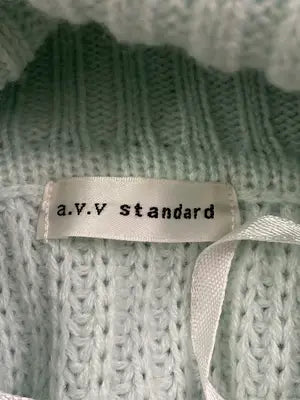 a.v.v standard/アーヴェヴェスタンダード/ニット/セーター/トップス/ライトグリーン