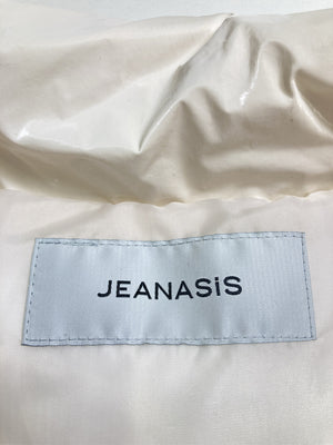JEANASIS/ジーナシス/ダウンベスト/ジャケット/アウター/ホワイト/F