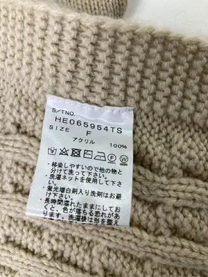 Hedker/ベスト/トップス/ベージュ/F