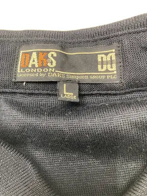 DAKS/ダックス/ポロシャツ/トップス/ネイビー/L