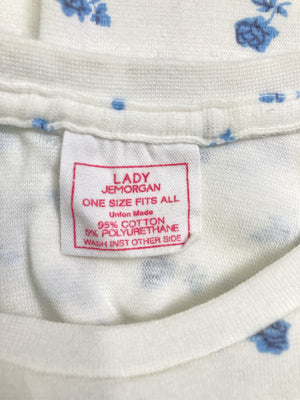 LADY JEMORGAN/レディジェモーガン/Tシャツ/カットソー/トップス/ホワイト/ONE SIZE FITS ALL