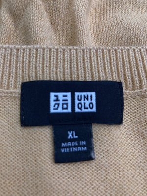 UNIQLO/ユニクロ/ニット/セーター/トップス/ベージュ/XL