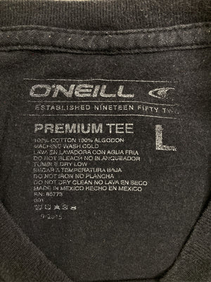 O`NEILL/オニール/Tシャツ/カットソー/トップス/ブラック/L