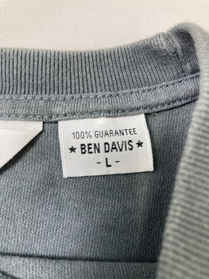BEN DAVIS/ベンデイビス/Tシャツ/カットソー/トップス/グレー/L