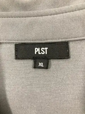 PLST/プラステ/ポロシャツ/トップス/グレー/XL