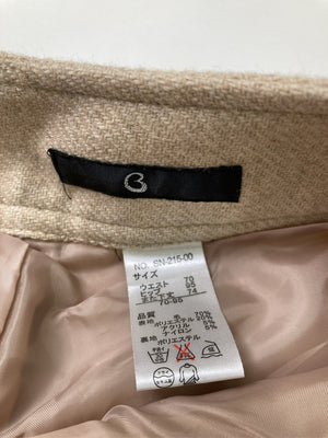Belle Maison/ベルメゾン/スラックス/パンツ/ベージュ/ウエスト70 ヒップ95 また下丈74