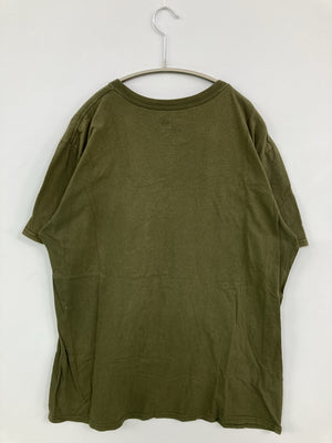 Tシャツ/カットソー/トップス/カーキ/L(42-44)