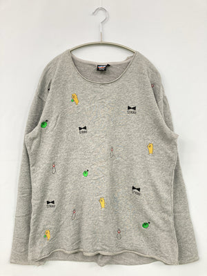 ScoLar Parity/Tシャツ/カットソー/トップス/グレー/M