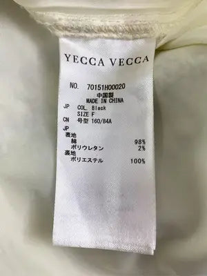 YECCA VECCA/イェッカヴェッカ/ワンピース/ワンピース/ドレス/ブラック/F