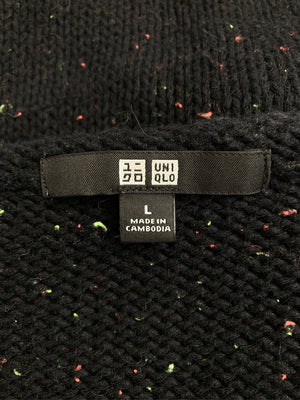 UNIQLO/ユニクロ/ニット/セーター/トップス/ブラック/L