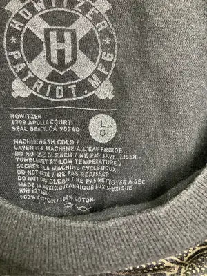 HOWITZER/Tシャツ/カットソー/トップス/ブラック/L