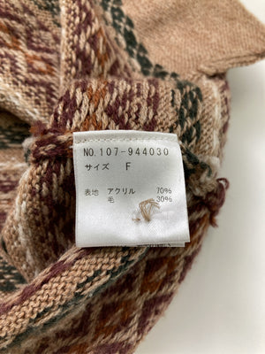 Ray Cassin/レイカズン/ベスト/トップス/ブラウン/F