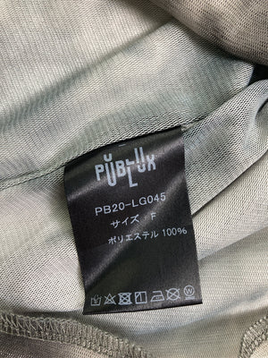 PUBLUX/パブリュクス/Tシャツ/カットソー/トップス/グレー/F