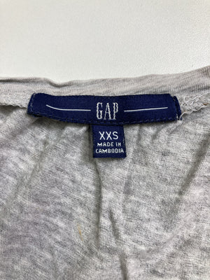 GAP/ギャップ/Tシャツ/カットソー/トップス/グレー/XXS