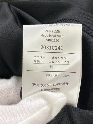 ASICS/アシックス/Tシャツ/カットソー/トップス/ブラック/M