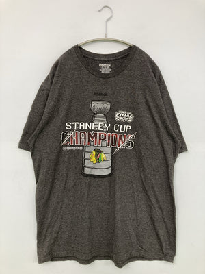 Reebok/リーボック/Tシャツ/カットソー/トップス/グレー/XL