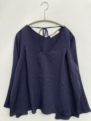 niko and .../ニコアンド/シャツ/ブラウス/トップス/ネイビー/3