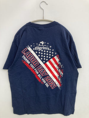 PORT&COMPANY/ポートアンドカンパニー/Tシャツ/カットソー/トップス/ネイビー/M