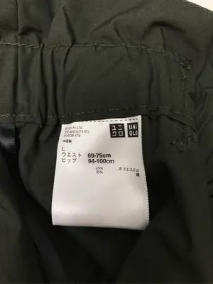 UNIQLO/ユニクロ/スカート/スカート/グリーン/L ウエスト69~75cm ヒップ94~100cm