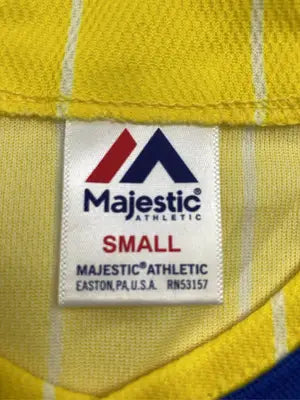 Majestic/マジェスティック/Tシャツ/カットソー/トップス/イエロー/SMALL