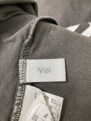 VIS/ビス/Tシャツ/カットソー/トップス/ブラック/F