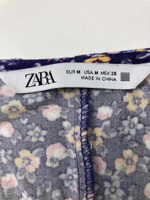 ZARA/ザラ/Tシャツ/カットソー/トップス/パープル/M