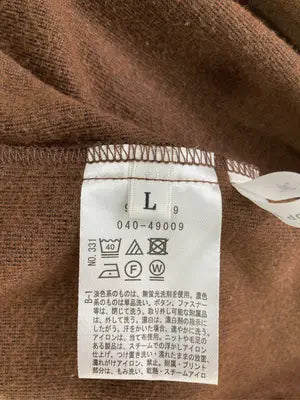 THE SHOP TK/ザショップティーケー/シャツ/ブラウス/トップス/ブラウン/L