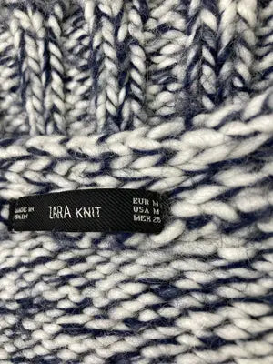 ZARA/ザラ/ニット/セーター/トップス/ネイビー/EUR M/USA M/MEX 28