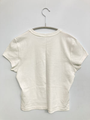 UNIQLO/ユニクロ/Tシャツ/カットソー/トップス/ホワイト/L