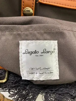 Legato Largo/レガートラルゴ/トートバッグ/バッグ/ブラック