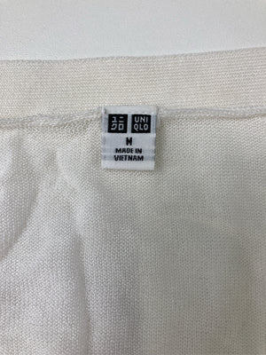 UNIQLO/ユニクロ/カーディガン/ボレロ/トップス/ホワイト/M