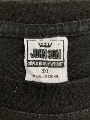 JOHN SON/Tシャツ/カットソー/トップス/ブラック/3XL