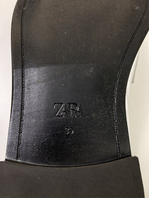 ZARA/ザラ/ローファー/シューズ/シルバー