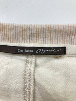 Organic/オーガニック/Tシャツ/カットソー/トップス/アイボリー/M
