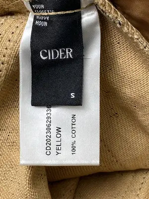 CIDER/サイダー/その他パンツ/パンツ/ブラウン/S