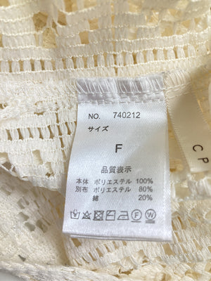 CPCM/シーピーシーエム/シャツ/ブラウス/トップス/アイボリー/F