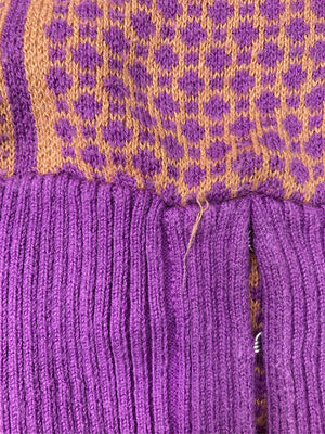 Evris/エヴリス/ニット/セーター/トップス/パープル/F