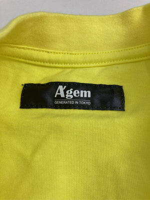 A'gem/エイジエム/Tシャツ/カットソー/トップス/イエロー