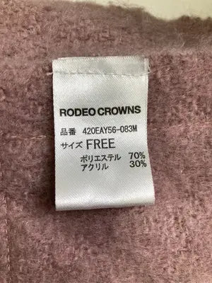 RODEO CROWNS/ロデオクラウンズ/マフラー/ファッション雑貨/ピンク/FREE