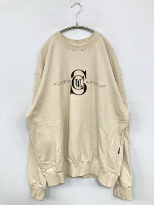 SCULPTOR/スカルプター/Tシャツ/カットソー/トップス/アイボリー/L