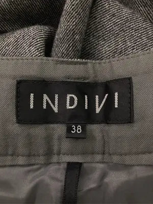 INDIVI/インディヴィ/スラックス/パンツ/グレー/38