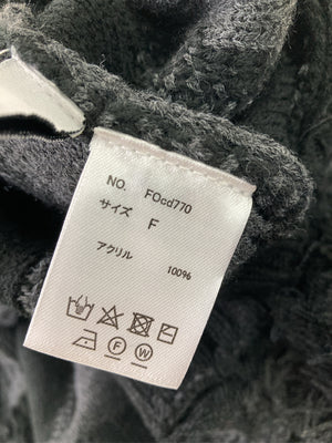 forksy./フォルクシー/ニット/セーター/トップス/ブラック/F