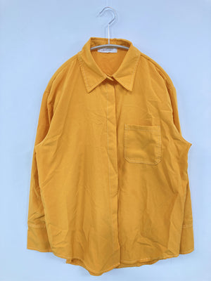 girly doll/ガーリードール/シャツ/ブラウス/トップス/イエロー/L