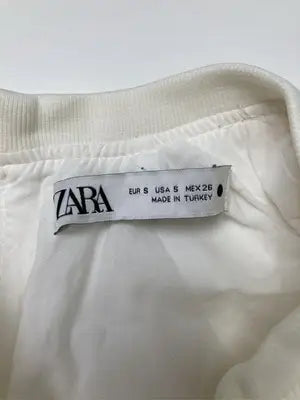 ZARA/ザラ/Tシャツ/カットソー/トップス/ホワイト/EUR S