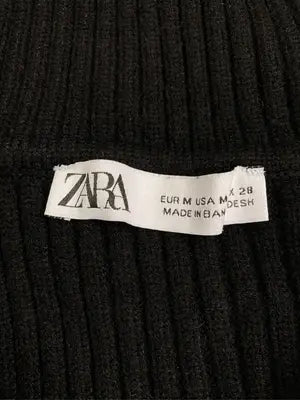ZARA/ザラ/Tシャツ/カットソー/トップス/ブラック/M